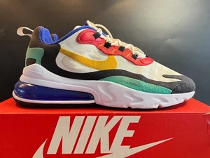 Nike Sneaker Air Max 270 React Bauhaus Phantom Gold Rot Gruen ·Gr 45· Herren - Bild 1 von 6