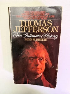 Thomas Jefferson An Intimate History By Fawn M Brodie Vintage Paperback 1974 - Picture 1 of 4