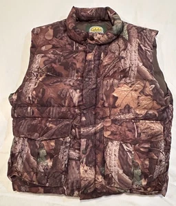 Cabela’s Advantage Timber Premier Goose Down Puffer Camo Hunting Vest  Lg. Reg. - Picture 1 of 9