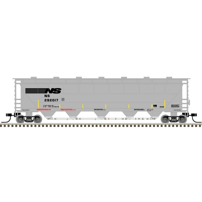 Atlas N Scale 50005685 PD 5000 Covered Hopper Norfolk Southern Road # 292017 NIB - Image 1 of 1