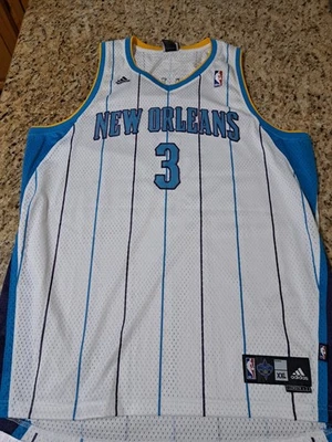 Vintage Adidas Chirs Paul New Orleans Hornets Jersey Mens 2XL Authentic Swingman - Image 1 of 4