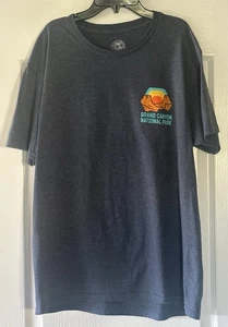 Grand Canyon National Park Adult XL Short Sleeve Gray Shirt - Picture 1 of 3
