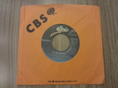 SURVIVOR 7'' original 45rpm EYE OF THE TIGER / TAKE YOU ON A SATURDAY vinyl NM - Image 1 of 2