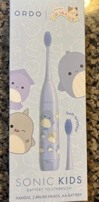 ORDO Sonic Kids аккумулятор зубная щетка - Squishmallows - синий новый запечатанный - Изображение 1 из 2