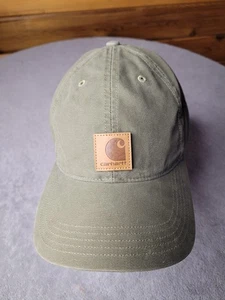 Carhartt Strapback Cap Mütze Army Green OSFA AH0289-M Logo Workwear - Bild 1 von 4
