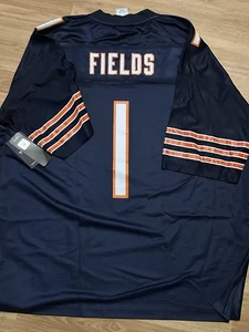 NFL Justin Fields Chicago Bears Trikot Gr. XXL Neu mit Etikett Herren " - Bild 1 von 5