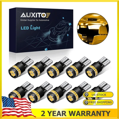 10x Bombillas de luz de funcionamiento marcador de cabina de techo para Ford F250 F350 Super Duty 99-16 Foto 1 de 4