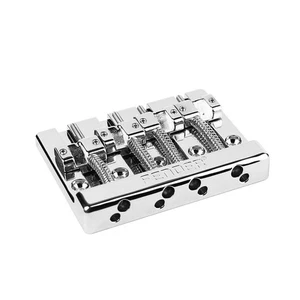 Fender Genuine bridge assembly HiMass 4-string Bass Chrome - Picture 1 of 1