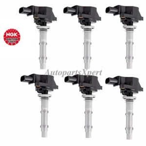 A2729060060 6 pcs OEM NGK Ignition Coils For Mercedes Benz E300 C300 ML300 V6 - Picture 1 of 5
