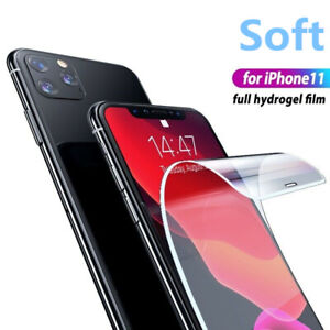 Pour iPhone 15 14 13 12 7 SE 11 avant + arrière hydrogel protection d'écran protection