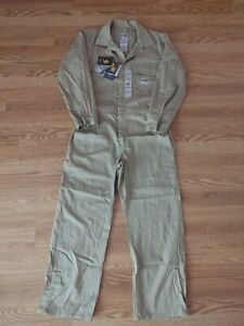 Carhartt 101017-250 Flame Resistant Traditional Twill Coverall, Size 38 Regular