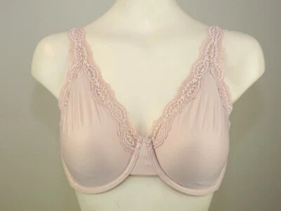 Sujetador con aros sin forro cobertura media estilo suave Wacoal 855301# talla 38 DDD de EE. UU. Foto 1 de 4