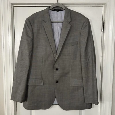 J Crew Ludlow Blazer Men 46L Gray Tollegno 1900 Stretch Wool Italian Sport Coat - Image 1 of 4