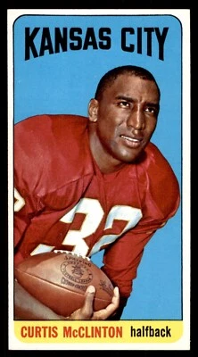 1965 Topps Football #107 Curtis McClinton NM *f1 - Image 1 of 2