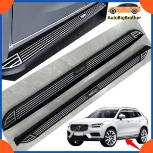 Fits for Volvo XC60 2018-2023 Fixed Running Board Side Steps Pedals Nerf Bar - Imagen 1 de 17