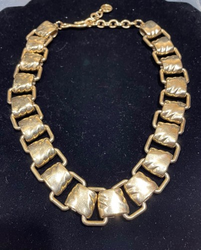 Givenchy Collana Vintage Oro Passerella Massiccia