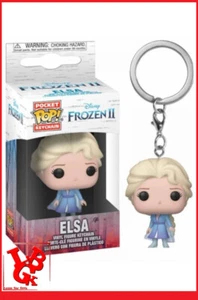 FROZEN 2 ELSA Porte Clés Reine des Neiges OFFICIEL Mini Fig pop FUNKO # NEUF # - Foto 1 di 3
