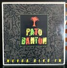 Rare Lp 33T (Reggae) Pato Banton ? Never Give In - Or.Uk 1987 Grel 108 (Vg+/Vg+)