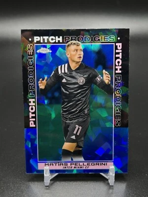 2021 Topps MLS Sapphire Matias Pellegrini Pitch Prodigies #195 Inter Miami - Image 1 of 2