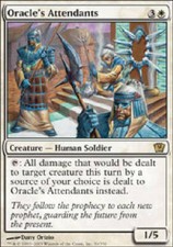 ORACLE'S ATTENDANTS X4 4 4X 9th Edition MTG Magic the Gathering Cards DJMagic