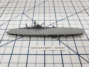 Carrier - Graf Zeppelin - German Navy - Wargaming - Axis and Allies - Naval Mini - Picture 1 of 2