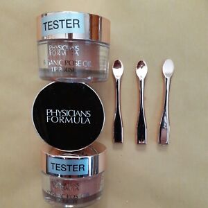 physicians formula organic rose oil lip polish 3pack colour rose testers 