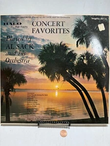 Halo Konzert Favoriten gespielt von Al Sack und seinem Orchester 50116 Vinyl - Bild 1 von 6
