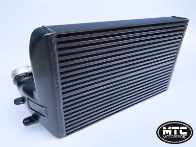 MTC MOTORSPORT BMW E70 X5 INTERCOOLER HUGE STEPPED FRONT MOUNT COMPETITION BLACK - Image 1 of 4