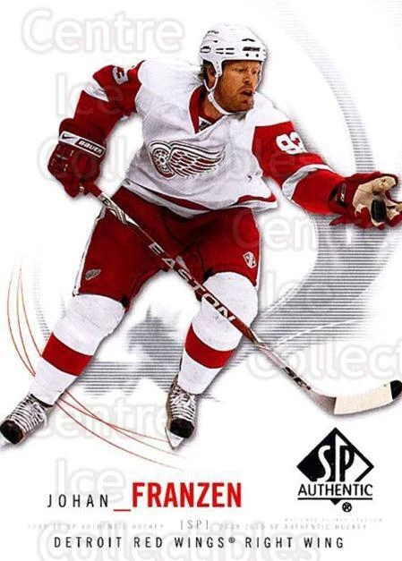 2009-10 SP Authentic #50 Johan Franzen - Image 1 of 1
