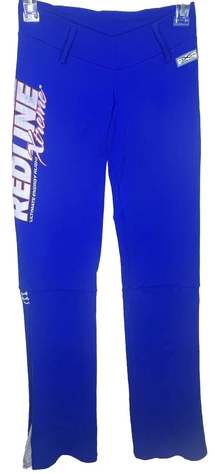 Pantalones de entrenamiento extremo Vector Wear Juniors Redline talla 0 azul rojo nailon Foto 1 de 4