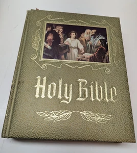 Heilige Bibel Meister Referenz Ed. Erbstück King James Version roter Buchstabe - Bild 1 von 12