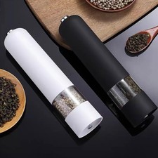 Electric Salt & Pepper Grinder Shaker Adjustable Auto) Coarse Mills