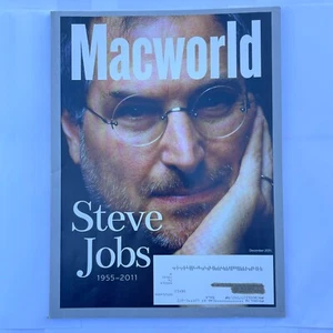 🔵 Macworld ⚫️ Special Issue 🔵 Steve Jobs 1955-2011 ⚫️ GOOD SHAPE 🔵 EZ-lock ⚫️ - Picture 1 of 5