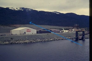 1985 21 x 35 mm Dias Alaska Urlaub Flughafen Berge Eis Schnee #1150 - Bild 1 von 21