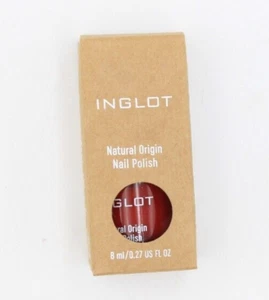 INGLOT NATURAL ORIGIN NAIL POLISH ENAMEL 009 TIMELESS RED 8ML Made in Poland - Picture 1 of 4