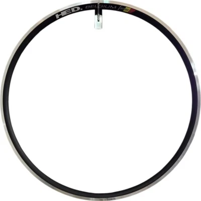 Hed Belgium C2 Rim Brake Black 24H Tubular 700c - Image 1 of 2