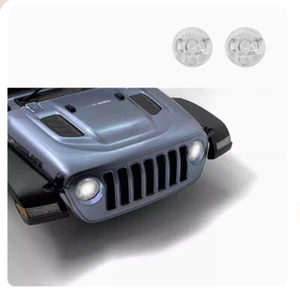 Front Headlight Lens Cover Transparent For DJ AXIAL SCX10 III JEEP Wrangler *** - Picture 1 of 5