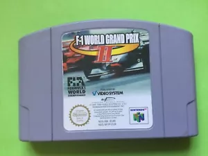 🌟F1 GRAND PRIX 2(II)🌟NINTENDO🌟N64🌟CARTUCCIA🌟UK🇬🇧VENDITORE🌟SPEDIZIONE VELOCE REGNO UNITO🌟 - Foto 1 di 2