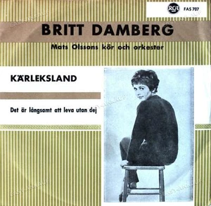 Britt Damberg - Kärleksland 7in (VG/VG) . - Bild 1 von 1