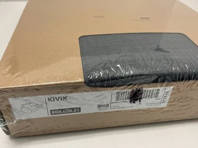 Funda Ikea KIVIK para sofá de dos plazas FUNDA, skiftebo gris oscuro 804.650.81 - NUEVA Foto 1 de 3