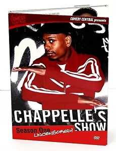 Chappelle’s Show Season 1 Uncensored Boxed Set DVD 2004 Comedy Central - Imagen 1 de 3