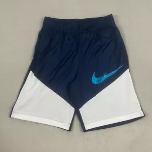 Nike Boys Graphic Dri-Fit 9" Basketball Shorts CJ7811-410 Blue Size Large - Picture 1 of 5