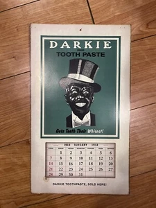 Blackie Brand Toothpaste 1912 Calendar  - Picture 1 of 1