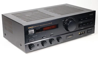 ONKYO A-8640 Hochwertiger Verstärker Stereo Amplifier schwarz A 8640 - Bild 1 von 4