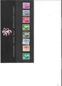 1987 ROYAL MAIL PRESENTATION PACK SCOTTISH DEFINITIVES PACK NUMBER 10 - Picture 1 of 1
