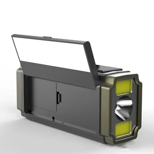 Wind Up Solar AM FM Radio USB Charger Light Torch UK Portable Hand Crank Dynamo - Picture 1 of 9