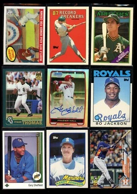 Lote de 50 1988 Tiffany Mark McGwire Canseco Bo Jackson Topps novato Yordan Álvarez  Foto 1 de 4