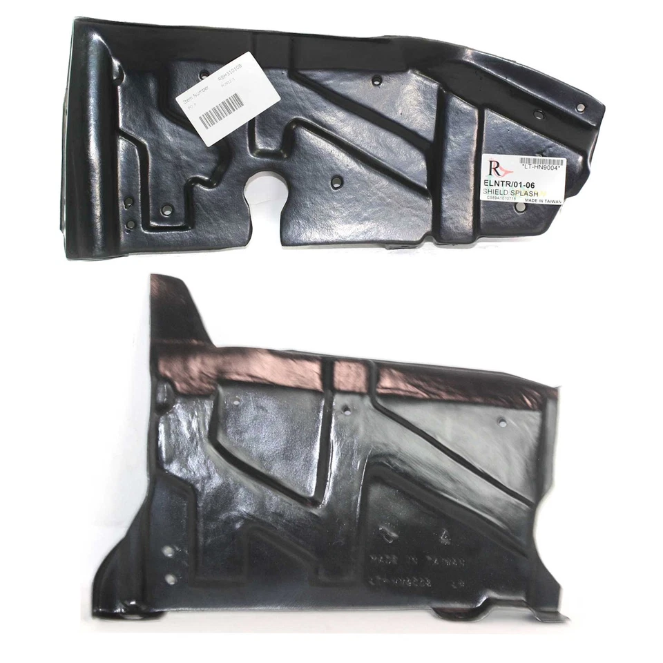 Set of 2 Engine Splash Shield For Hyundai Elantra 2001-2006 Left & Right Cover Foto 1 de 4