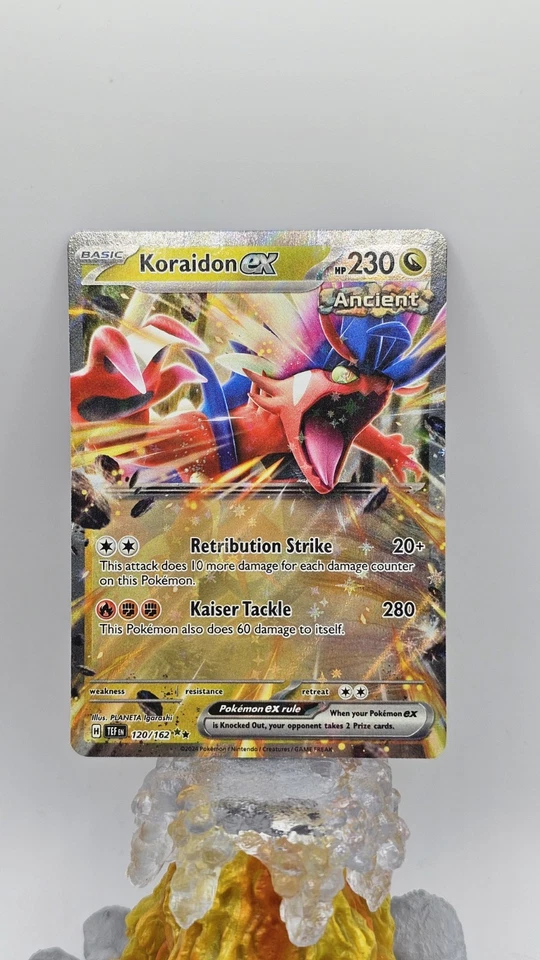 Koraidon ex 120/162 SV05: Temporal Forces Holo - Image 1 of 2