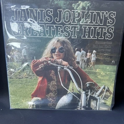Janis Joplin's Greatest Hits Vintage Vinyl Record - Columbia Records PC-32168 - Image 1 of 3